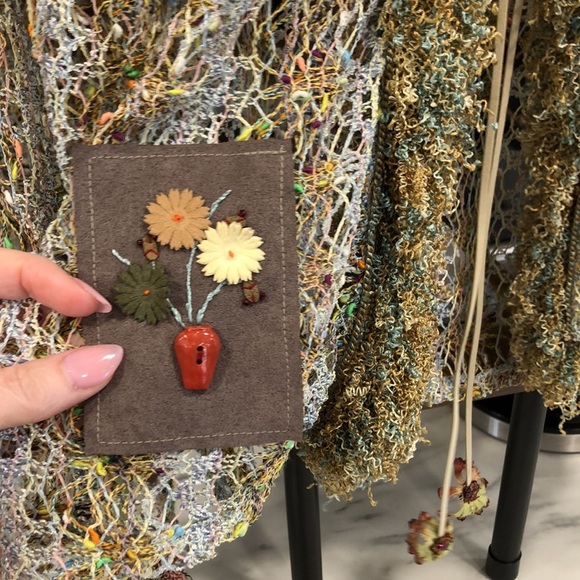 Closing my closet sale!
Vintage Lee Andersen hand knit and embroidered - Picture 2 of 15